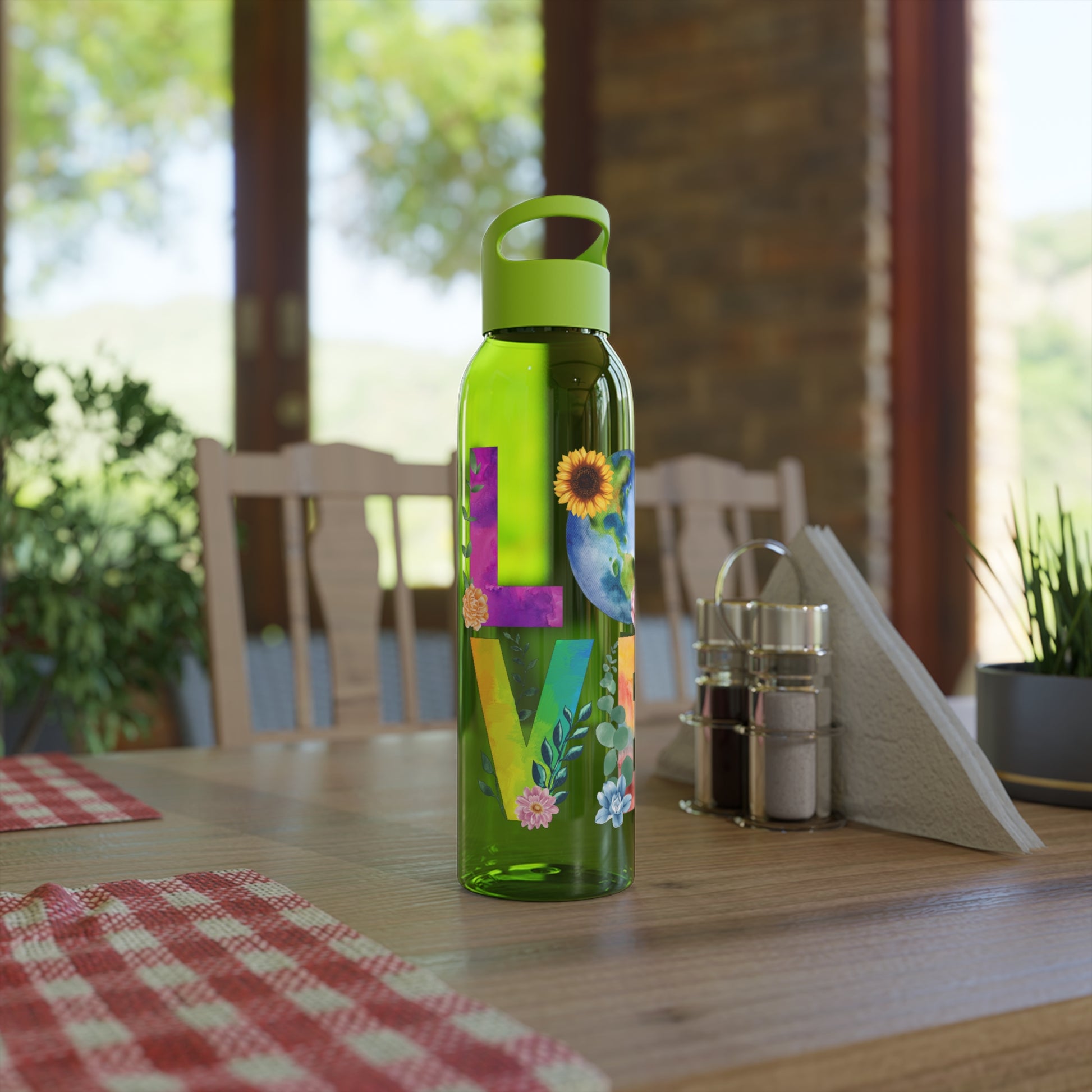 Reusable water bottle