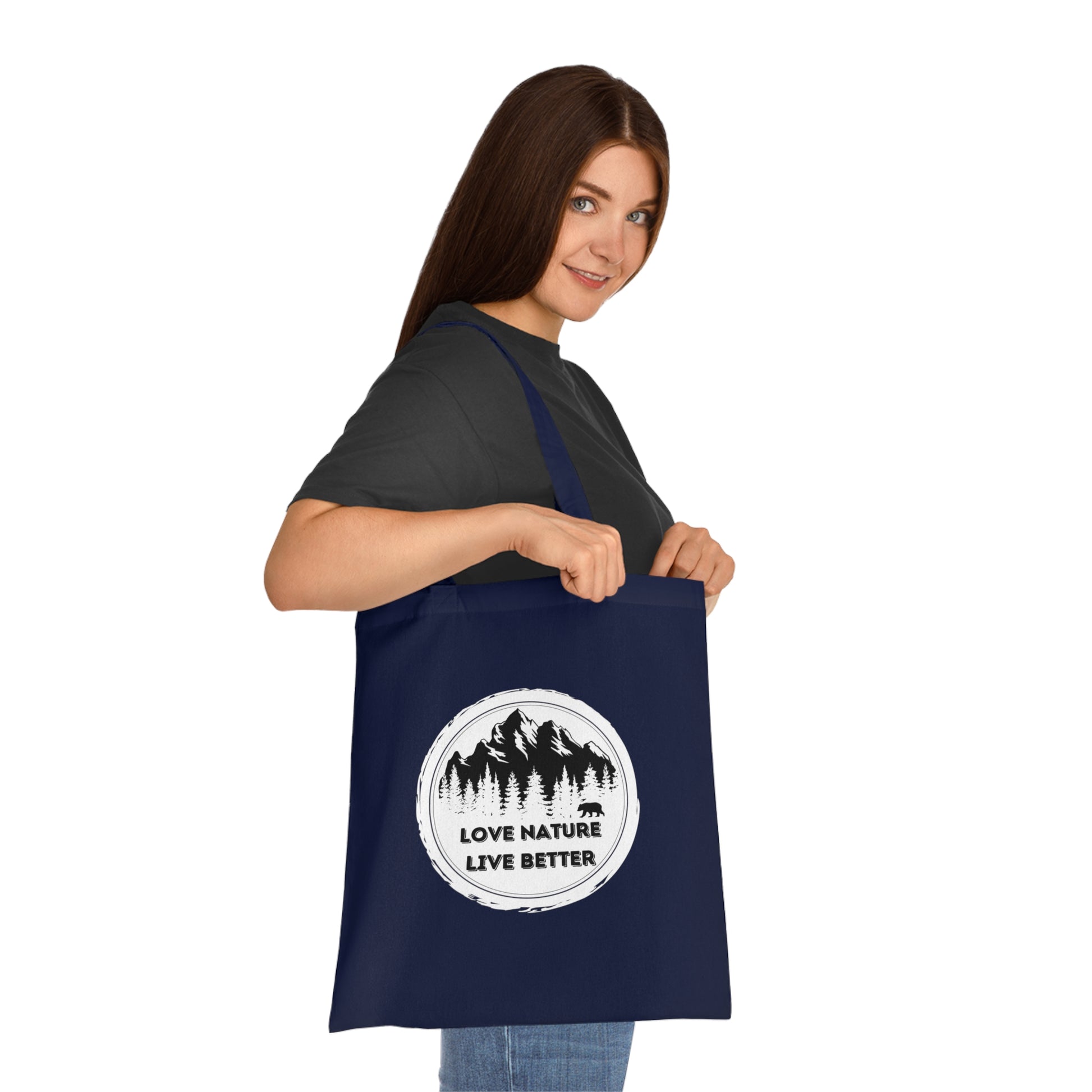 Love Nature Live Better Cotton Tote bag